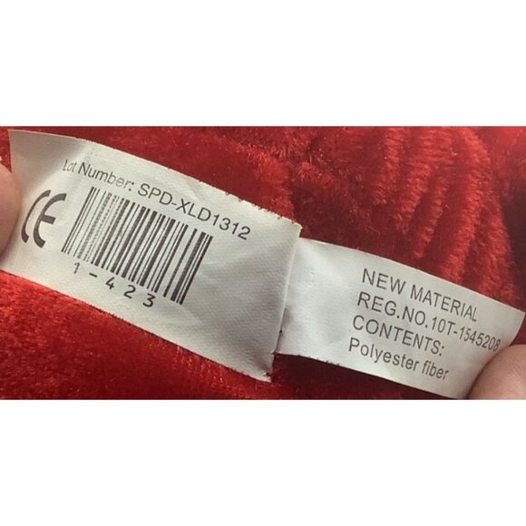 Red Bull Plush Toy Stuffed Animal Gold Nose Ring NEW NWT 7"x5.5" - Picture 5 of 6